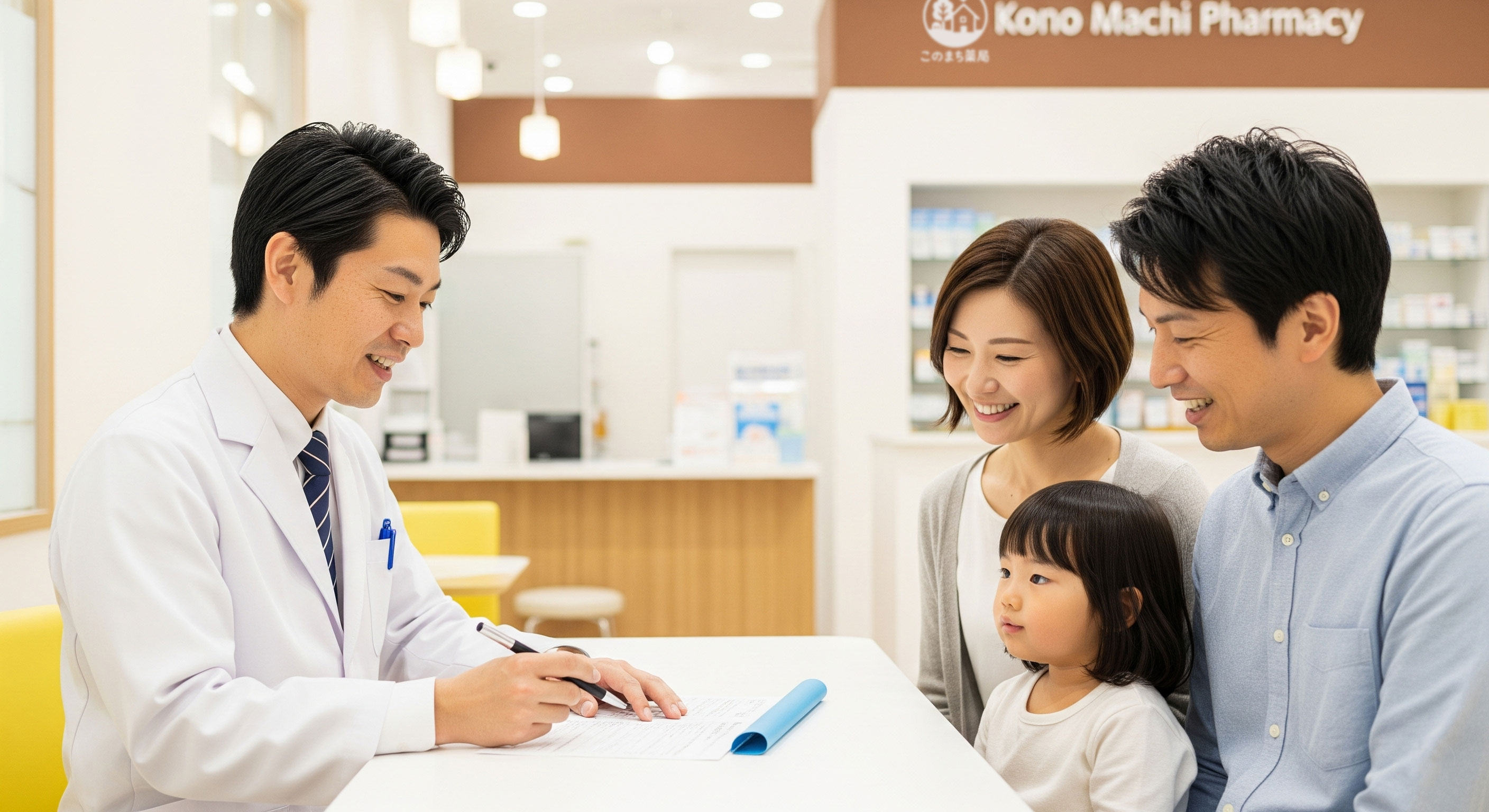 このまち薬局事業のイメージ画像１